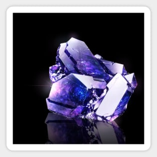 Blue Purple Fluorite Magnet